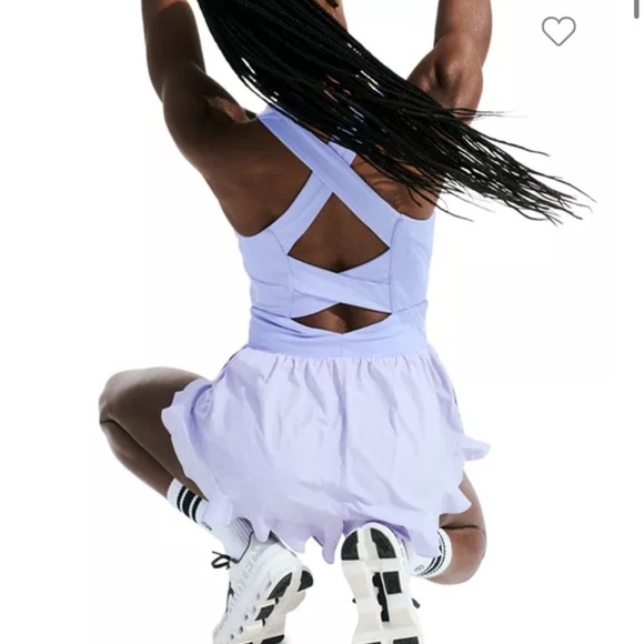 New Free People Movement Breathless Sleeveless Romper women Twilight Violet M - Picture 7 of 8